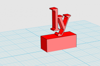 3D字母