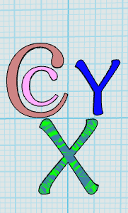 C     Y       X