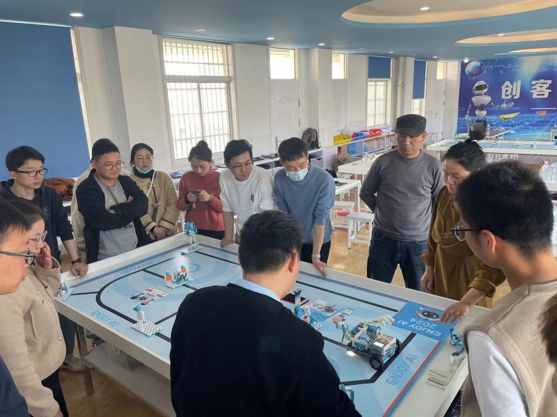 【工作室】基地组织EnjoyAi机器人教练员培训活动